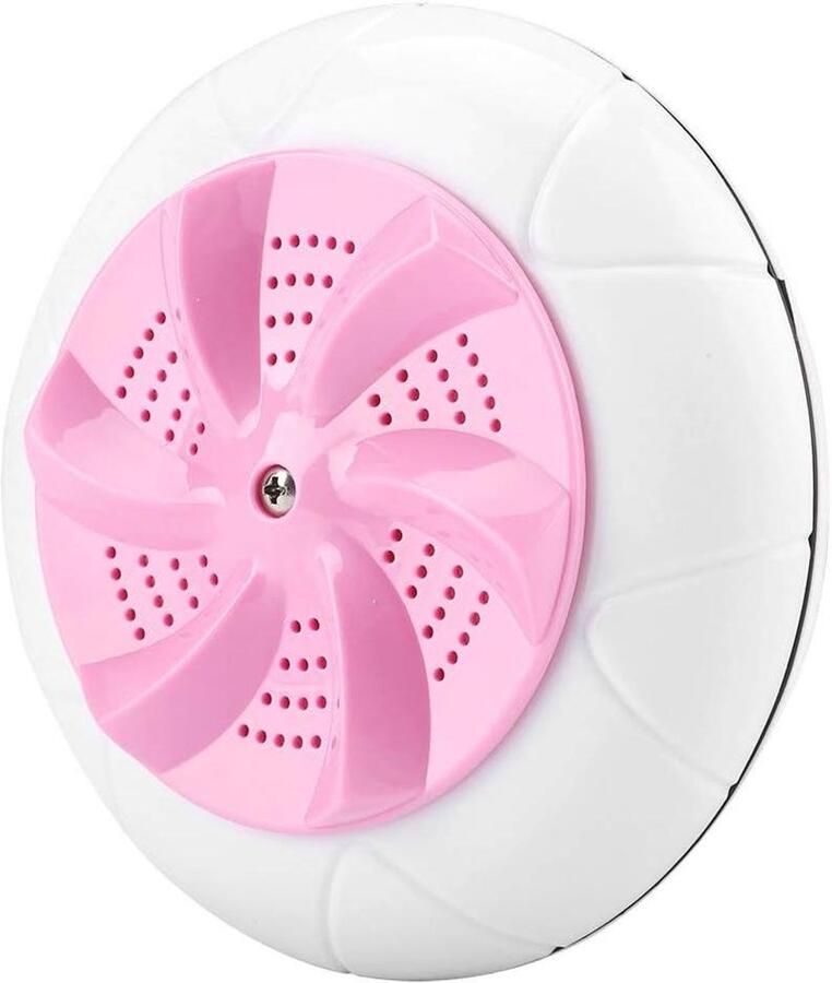 Portable Mini Ultrasonic Washing Machine Cleaner For Travel Laundry Easy To Carry 1KG Blue (Rosette)