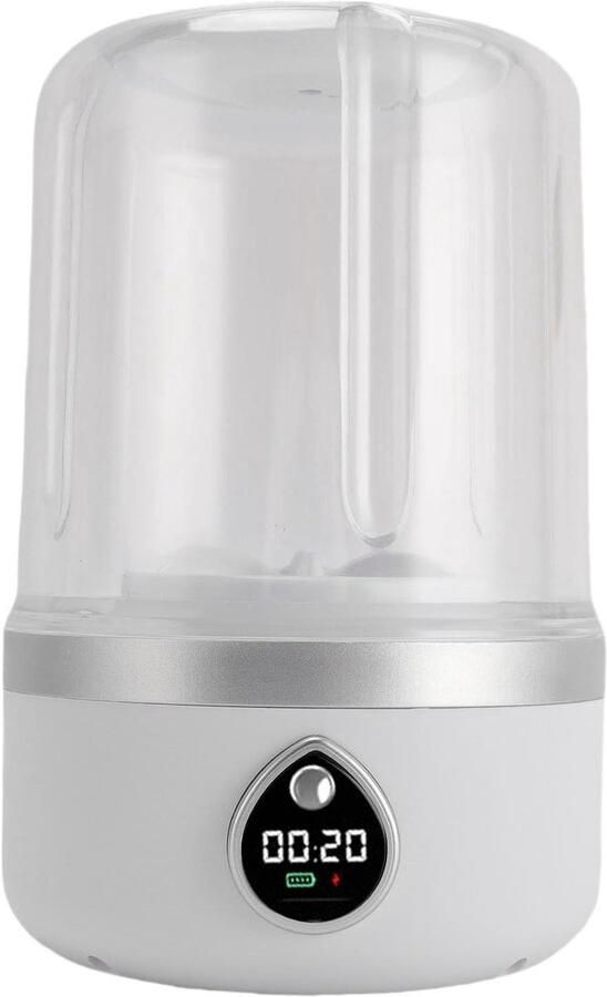 Mini Wasapparaat Reis Wasmachine Ondergoed Wassen Draadloos Oplaadbaar 1.4 Liter Wit
