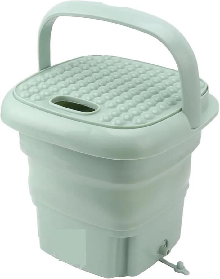 Mini Wasautomaat Opvouwbaar Model Reizen en Camping Ruimtebesparend Ontwerp 1 kg Capaciteit Wit
