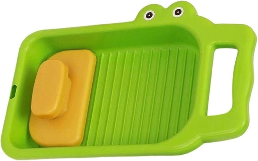 Mini-wasbord Handmatig wasbord Handen wassen kleding Compact en draagbaar 32 cm lengte Wit