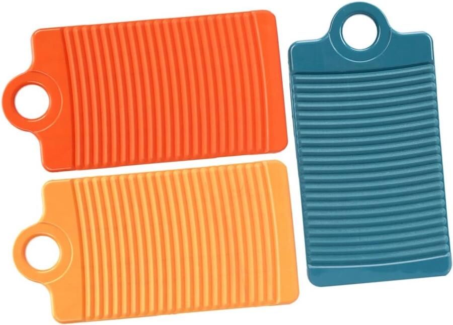 Mini Wasbord Handwas Bord Kleding Reinigen Verstelbaar Antislip 3 stuks Assortiment