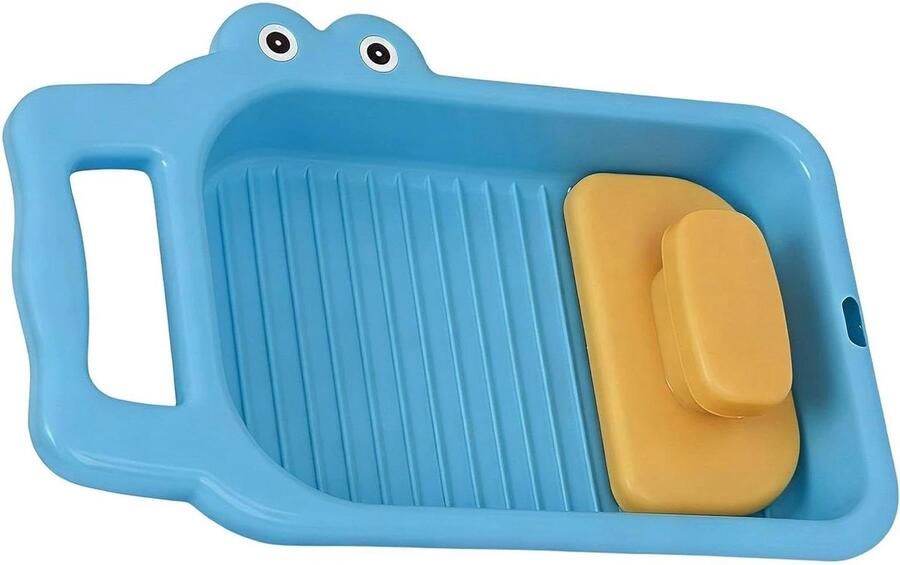 Mini Wasbord Handwas Plank Kleding Reinigen Compact Ontwerp 34 x 20 x 6 cm Wit