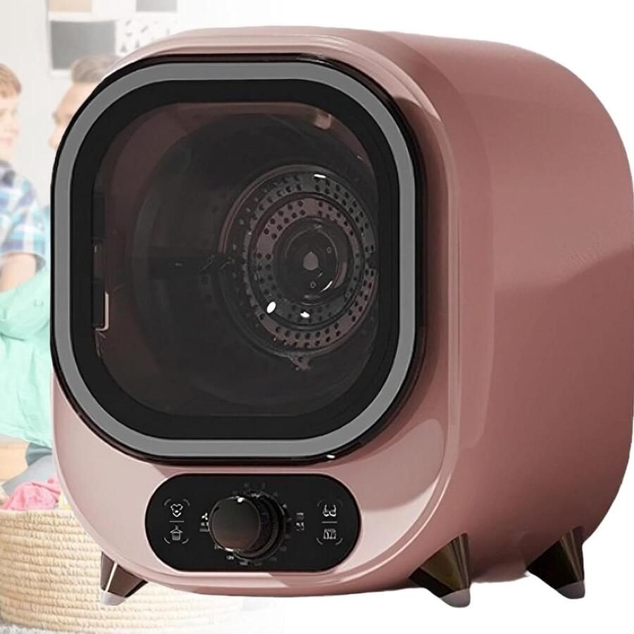 Mini Wasdroger Compacte Droger Kleine Was Drogen Roestvrijstalen Trommel 0.8 kg Meerkleurig
