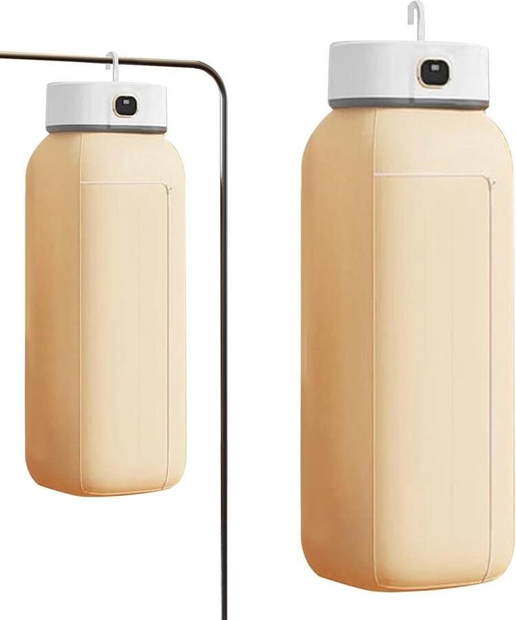 Mini Wasdroger Compacte Droger Snel Kleding Drogen Opvouwbaar Ontwerp 10 kg Capaciteit Wit