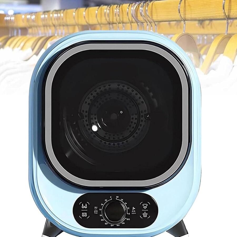 Mini wasdroger Compacte droger Snel kleding drogen Stil en flexibel 08 kg capaciteit Wit