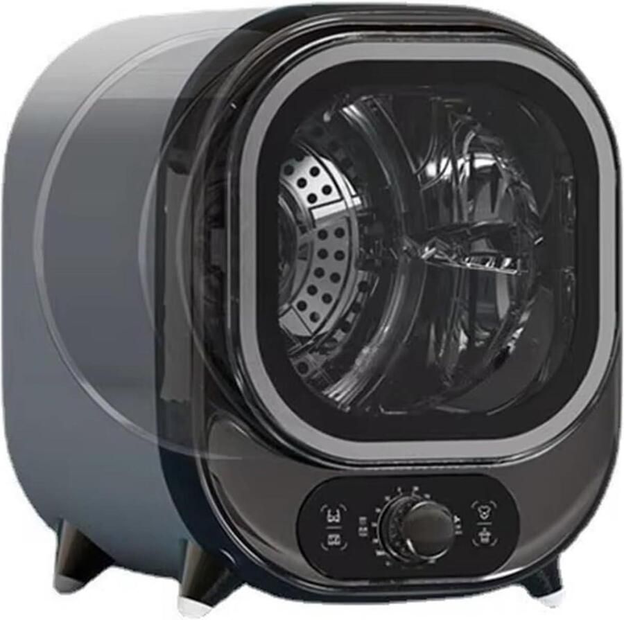 Mini Wasdroger Compacte Droger Snel Kleding Drogen Stil & Ruimtebesparend 08 kg Capaciteit Blauw