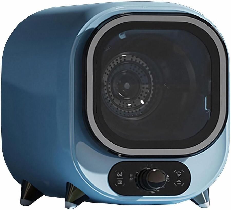 Mini Wasdroger Compacte Droger Thuis Gebruik Stille Werking 35dB 08 kg Capaciteit Wit