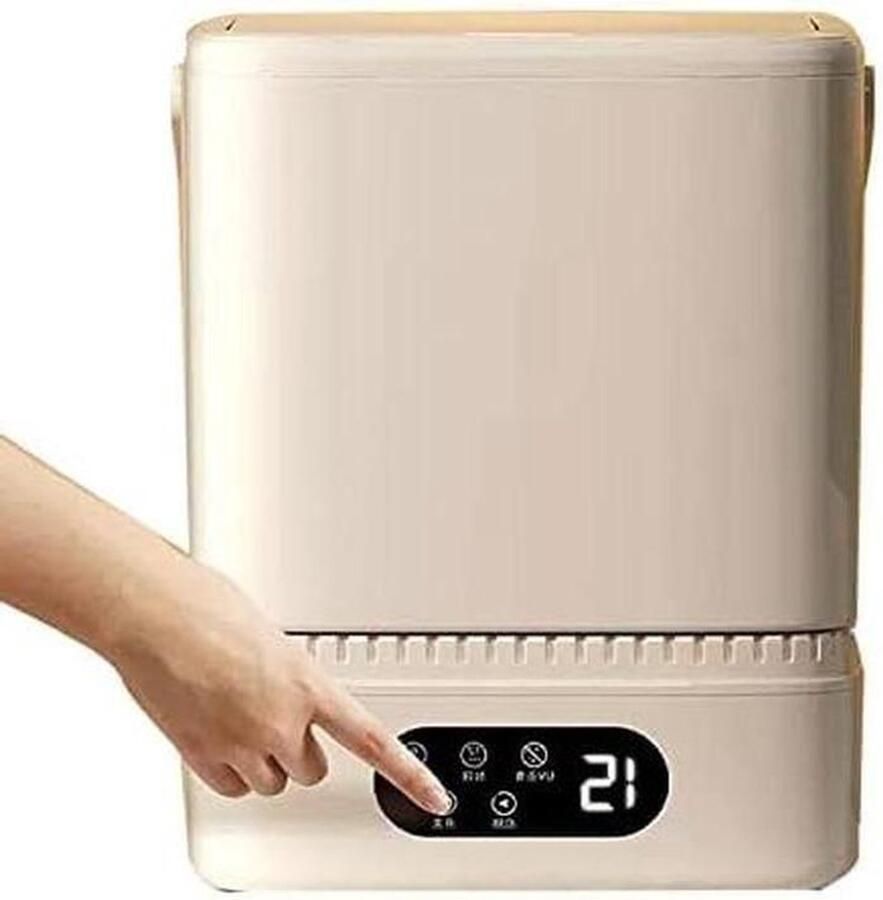 Mini Wasdroger Compacte machine Kleine ladingen Geïntegreerde droger 5 Liter Wit