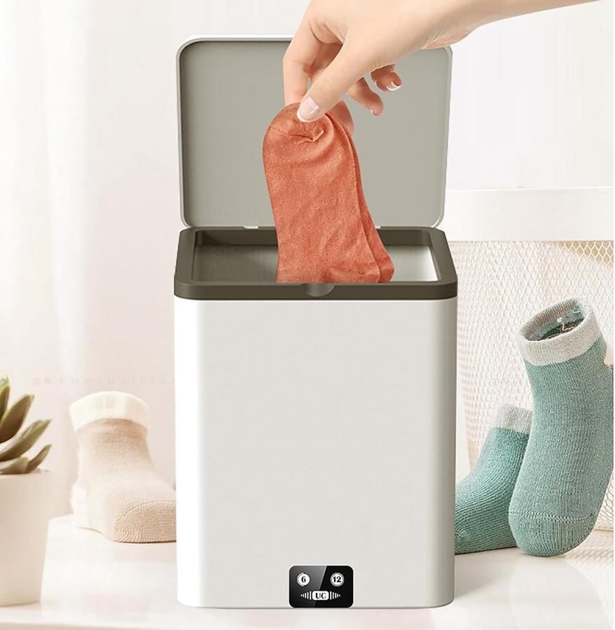 Mini wasdroger Compacte wasmachine Thuis wassen Aanraakpaneel bediening 45 liter Wit