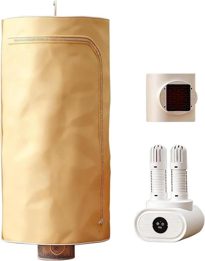 Mini Wasdroger Draagbare Droger Kleding Drogen 3-in-1 Multifunctioneel 10 kg Capaciteit Wit