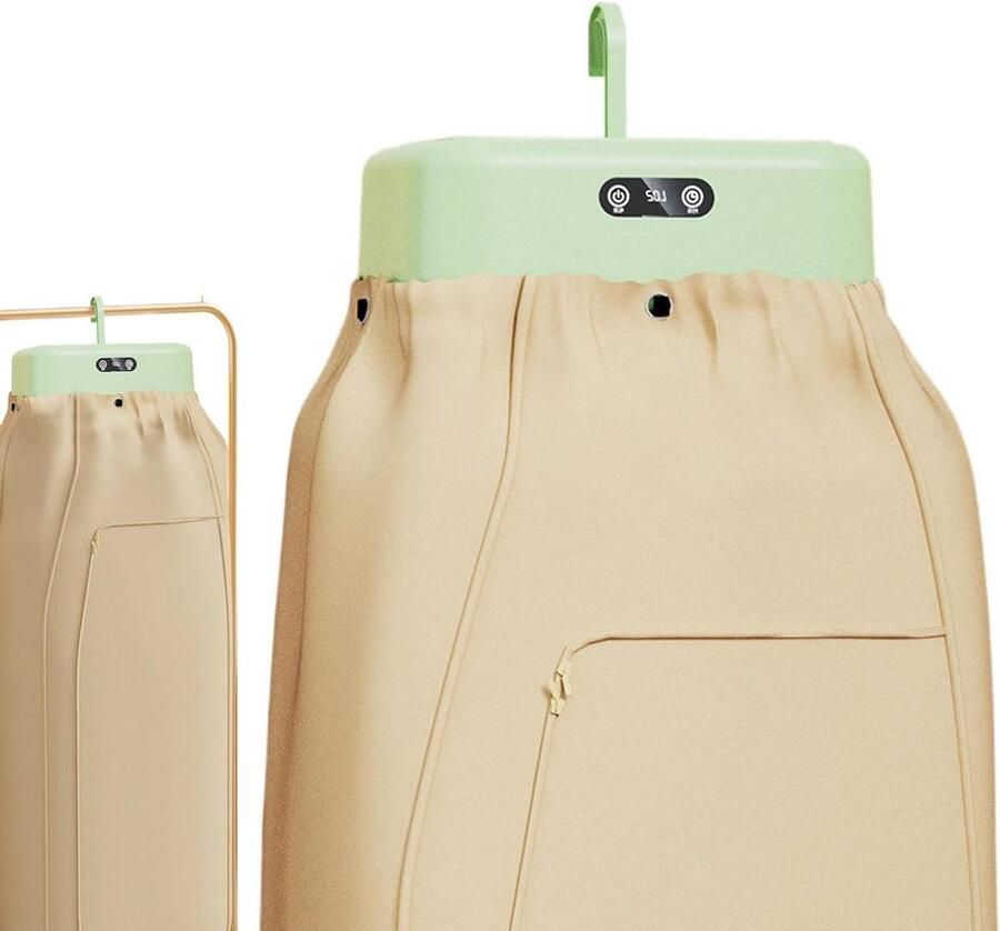 Mini Wasdroger Draagbare Droger Snel Kleding Drogen Stofdichte Afdekking 131 x 211 x 131 cm Groen