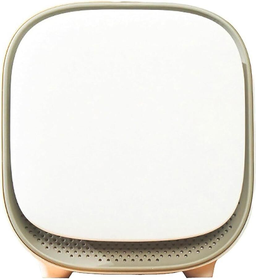 Mini wasdroger Draagbare spin-wasdroger Kleding drogen 360° warme luchtcirculatie 265*250*295mm Wit