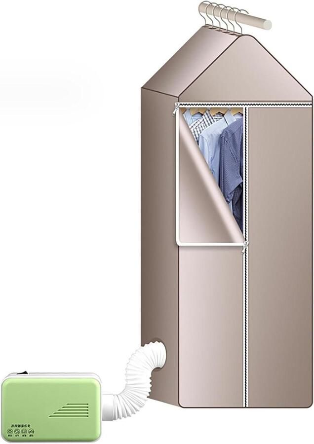 Mini Wasdroger Drogers Schoenendroger Kleding Drogen Stoffen Hoes 200L Groen
