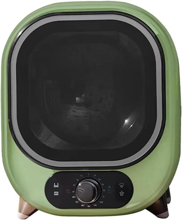 Mini Wasdroger Kleine Droger Snel Kleding Drogen Compact Ontwerp 08 kg Capaciteit Wit