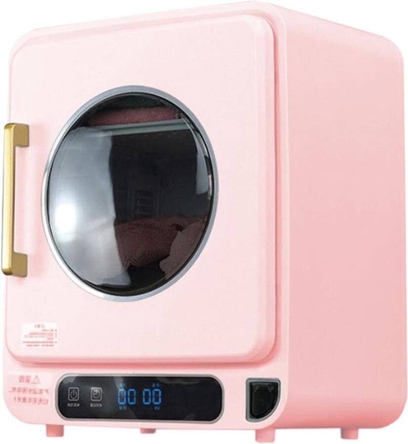 Mini Wasdroger Ondergoed Droger Kleding Steriliseren UV Desinfectie 23 Liter Roze