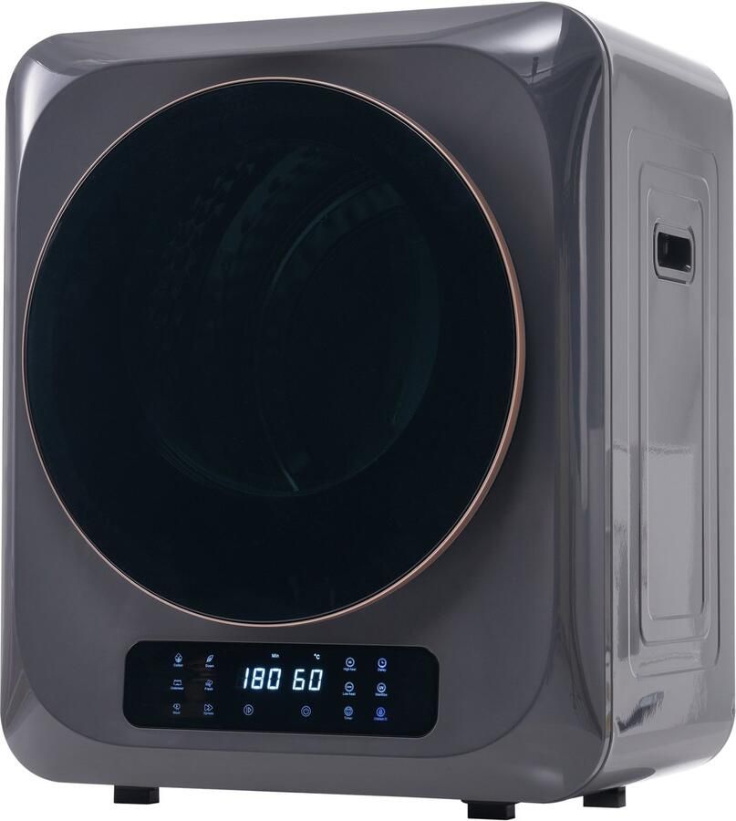 Mini Wasdroger- Wanddroger Mini Droogkast 850W UV Desinfectie 6 Programma's Roestvrij Staal Kleine Ruimtes 4kg 6 Functies