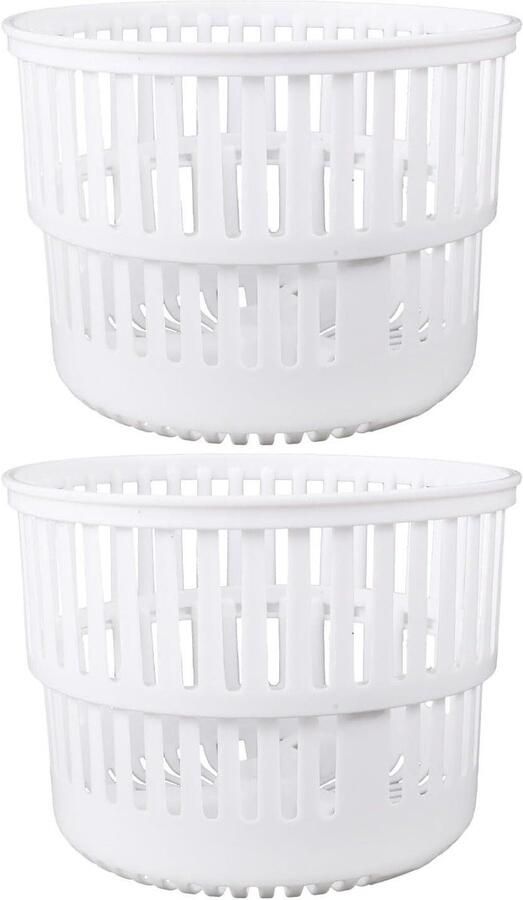 Mini Wasemmer Opvouwbare Mand Kleine Wascentrifuge Sneldrogend Ontwerp 16x16x12 cm Wit