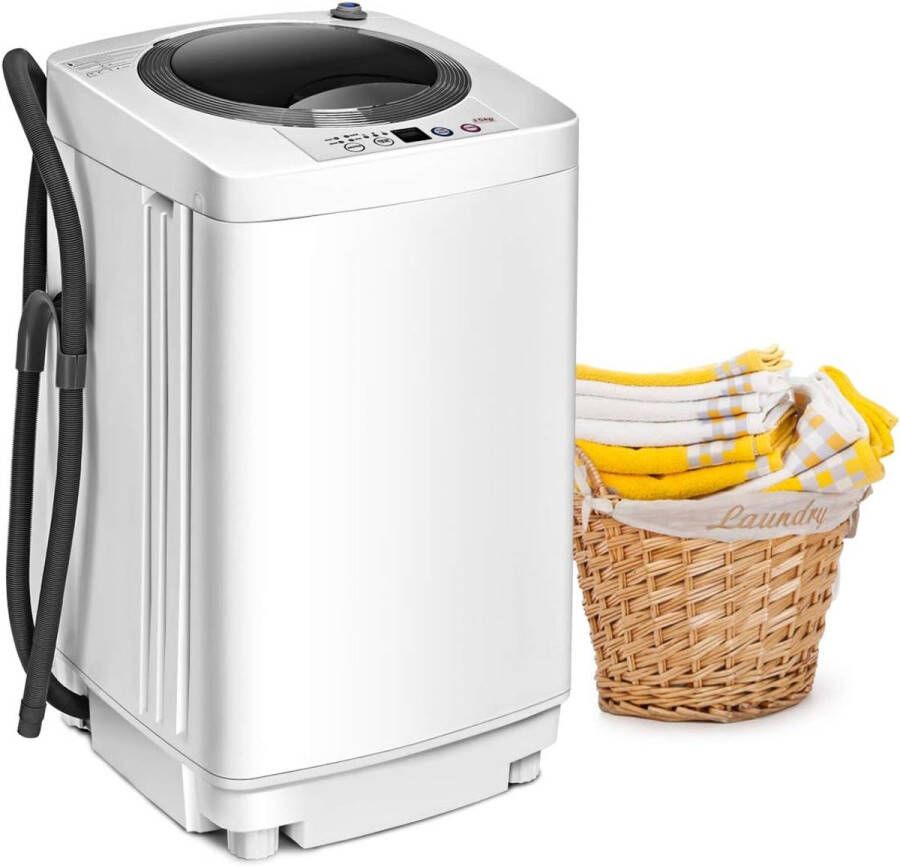 Mini-wasmachine 3 5 kg met centrifuge voor appartementen en campers