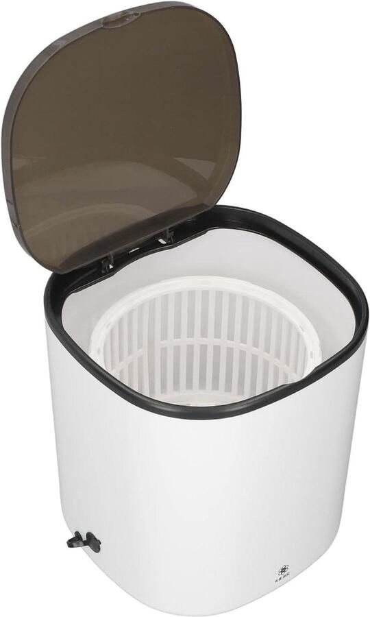 Mini-wasmachine centrifugale wasmodus met de hand gesimuleerd 4 5 l mini-wasmachine met afvoermand voor de woning EU-stekker