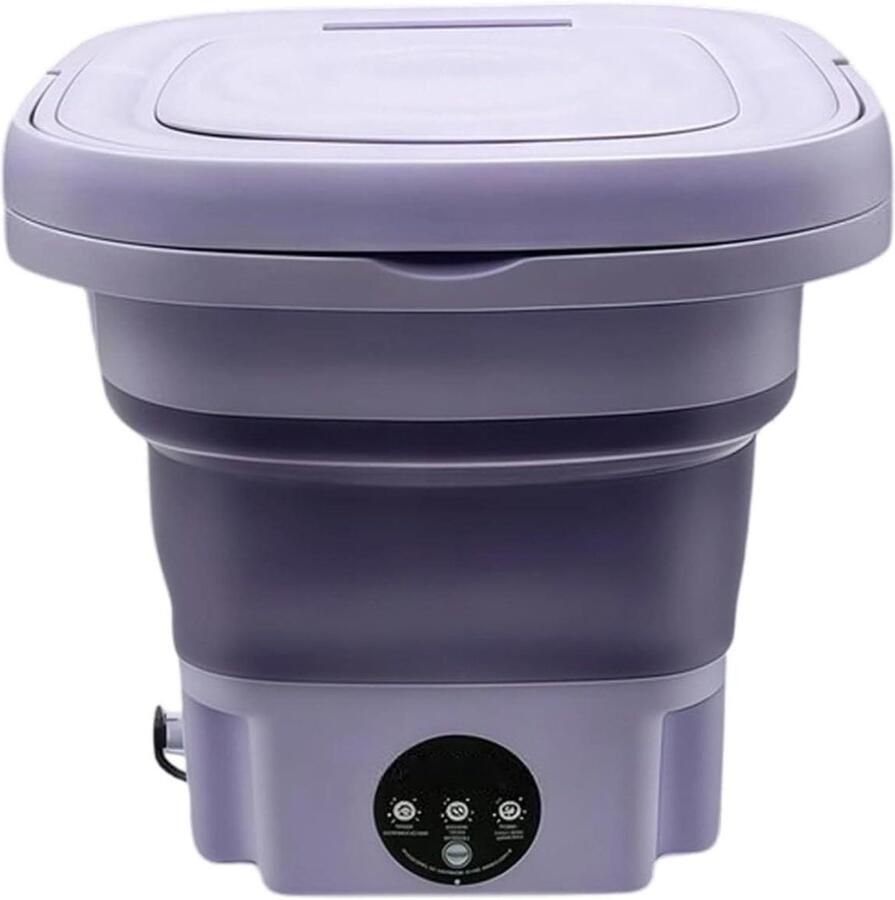 Mini Wasmachine Compact Apparaat Kleine Was 3 Snelheidsstanden 9 Liter Wit