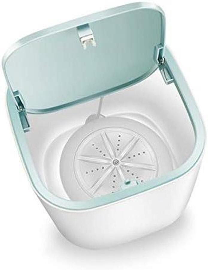 Mini Wasmachine Compact Apparaat Snel Wassen Bidirectionele Rotatie 4.5 kg Capaciteit Wit