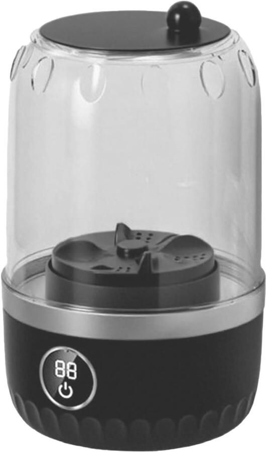 Mini Wasmachine Compacte Wasmachine Kleding Wassen Simuleert Handwas 1 Liter Zwart