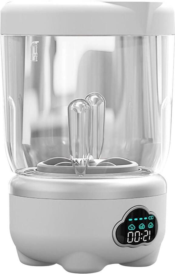 Mini Wasmachine Compacte Wasmachine Ondergoed Wassen 8D Roerbeweging 16 L Wit