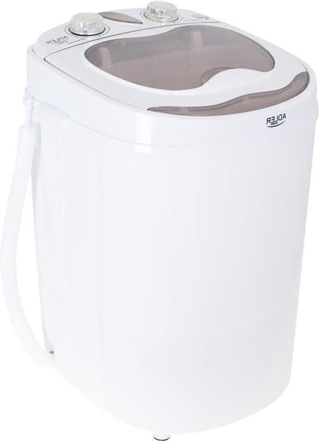 Compacte Wasmachine Mini Wasmachine Reizen en Kleine Ruimtes Energiezuinig 3 Kilogram Capaciteit Wit