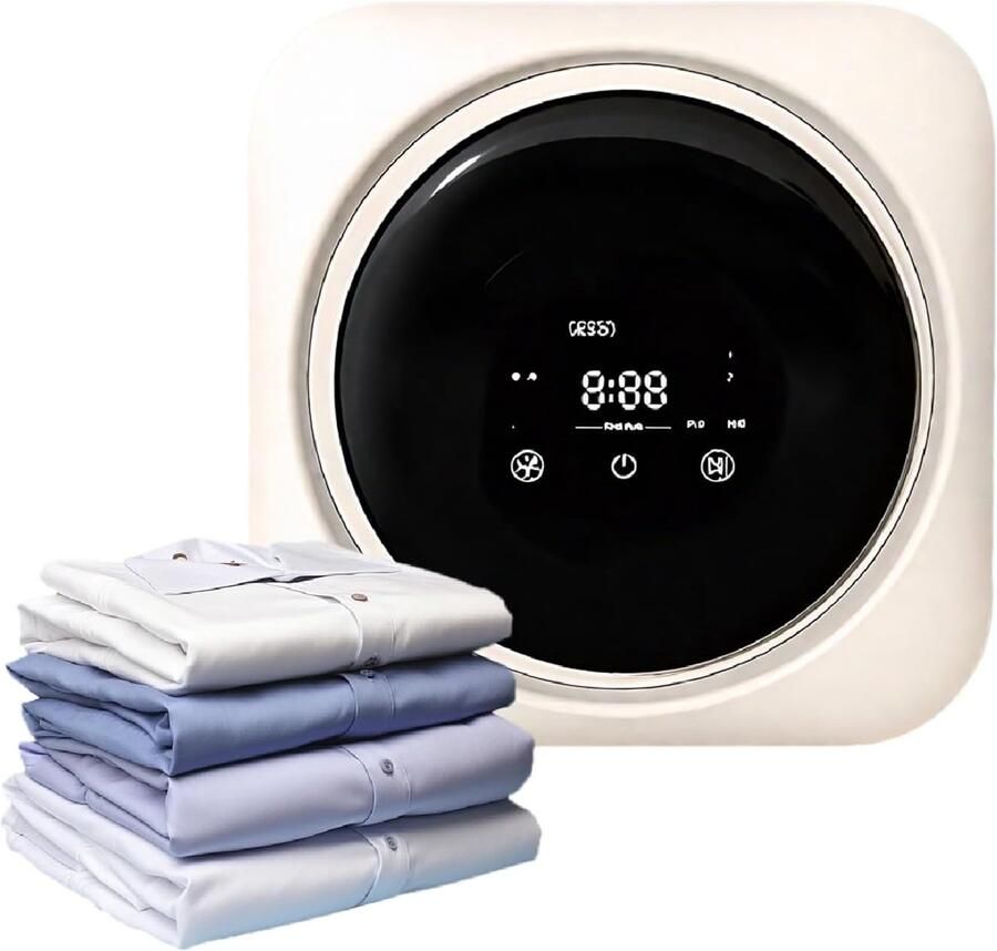 Mini Wasmachine Compacte Wasmachine Reis Wasmachine Ondergoed Wassen 2-in-1 Wassen en Drogen 3.5 Liter Meerkleurig