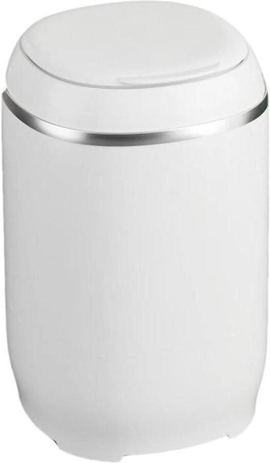 Mini wasmachine Draagbaar apparaat Kleine wasjes Blauw licht technologie 35 x 35 x 55 cm Wit