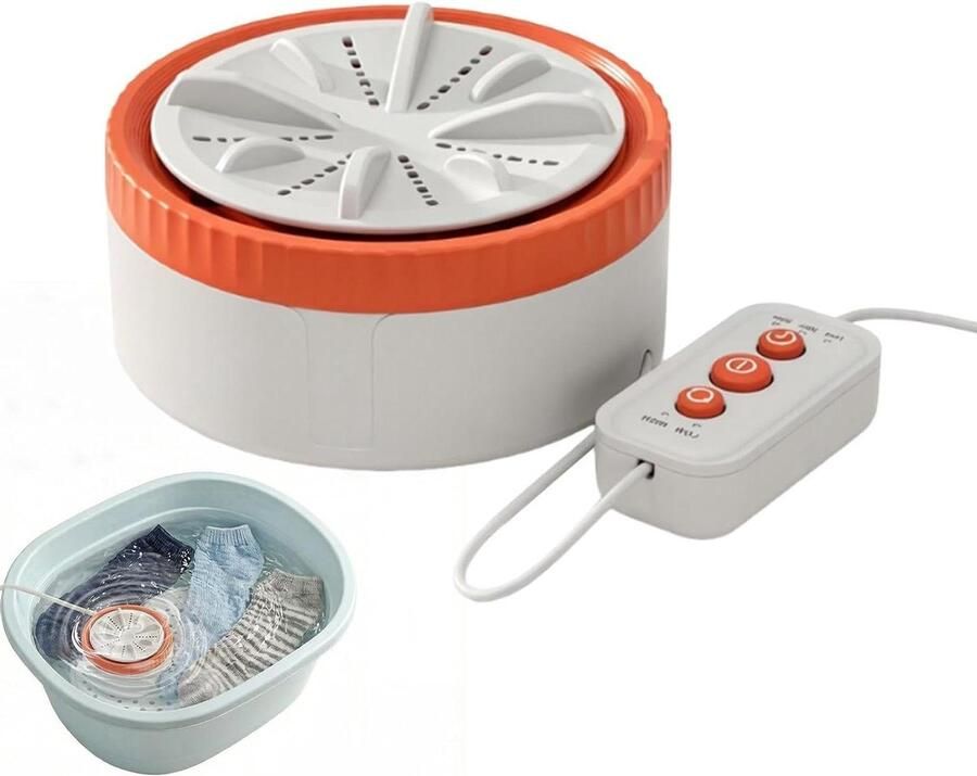 Mini Wasmachine Draagbare Wasautomaat Delicate Stoffen Wassen Energie- en Kostenbesparend 6.5 x 11 x 6.5 cm