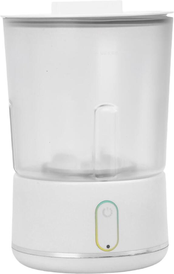 Mini Wasmachine Draagbare Wasmachine Reizen en Kamperen Draadloos en Stil 4000mAh Batterij Wit