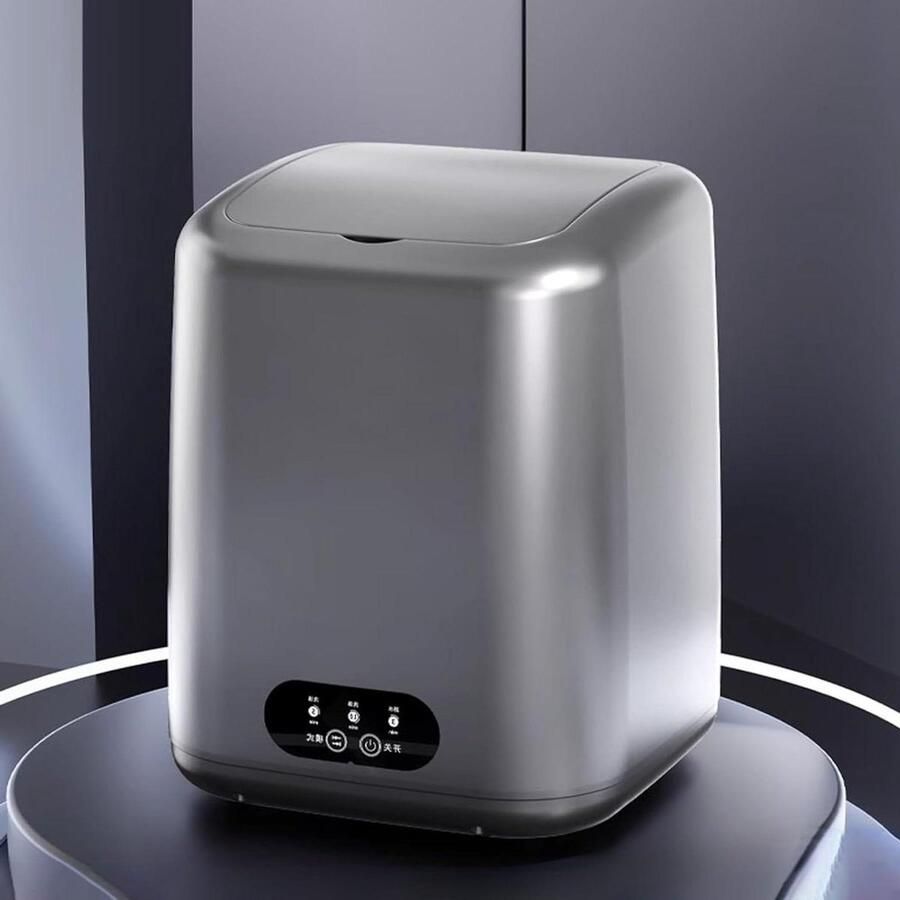 Mini Wasmachine Draagbare Wasmachine Kleine Wasjes Centrifuge Functie 13 Liter Bruin