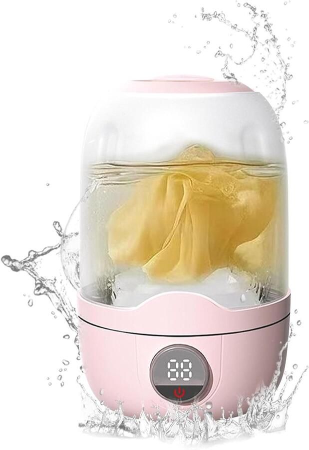 Mini Wasmachine Draagbare Wasmachine Ondergoed Kleine Kleding Wassen Efficiënt Vlekkenverwijderingssysteem 149 x 148 x 149 cm