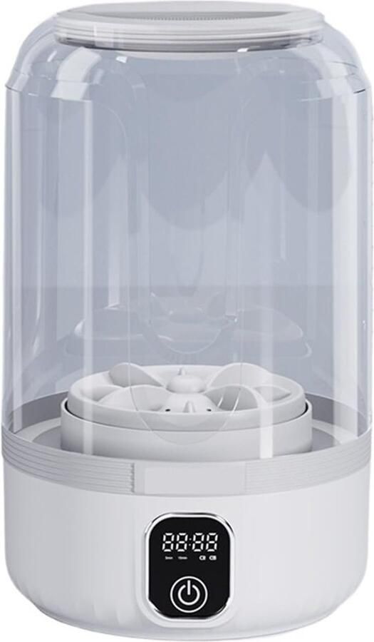 Mini Wasmachine Draagbare Wasmachine Ondergoed Wassen Oplaadbaar en Draadloos 1000 Gram One Color