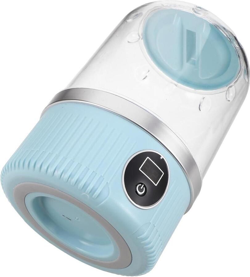 Mini Wasmachine Draagbare Wasmachine Ondergoed Wassen Ruimtebesparend Ontwerp 20.5 cm Blauw