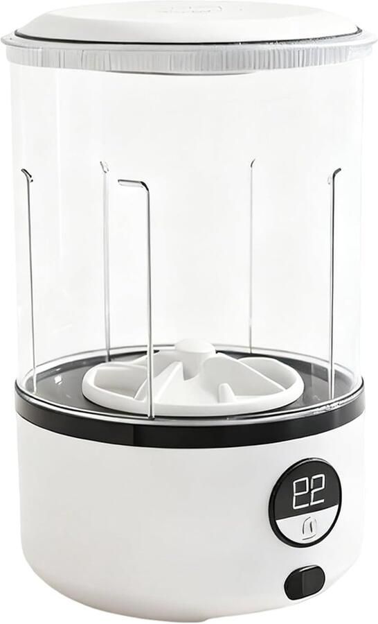Mini-wasmachine Draagbare Wasmachine Reizen en Kamperen Draadloos Opladen Compact Formaat Wit