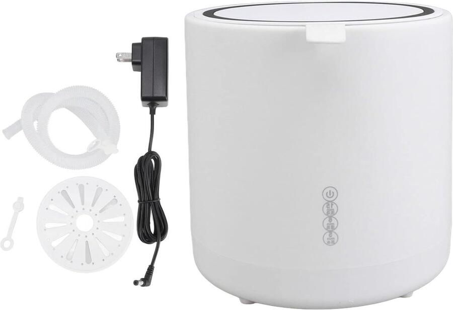 Mini Wasmachine Draagbare Wasmachine Reizen En Kleine Was Met Blauwe LED 6 Liter Capaciteit Blauw
