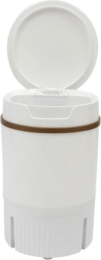 Mini Wasmachine Draagbare Wasmachine Reizen Kamperen IPX4 Waterdicht 31 x 30 x 47 cm Wit