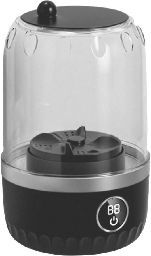 Mini Wasmachine Draagbare Wasmachine Snel Kleding Wassen Compact En Stil 1 Liter Zwart