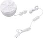 Mini Wasmachine Draagbare Wasmachine Snel Kleding Wassen Ultrasoon Vlekken Oplossen 9x9x5.5 cm Wit - Thumbnail 1