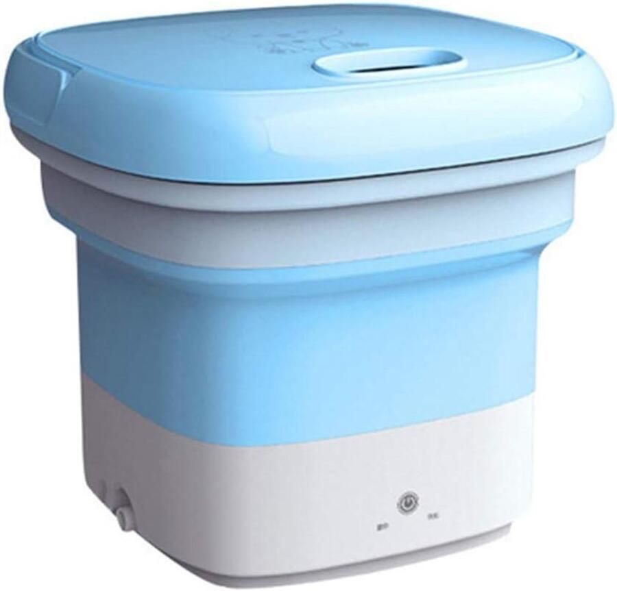 Mini Wasmachine Draagbare Wasserij Kleine Wasjes Opvouwbaar Ontwerp Compact Formaat Multi