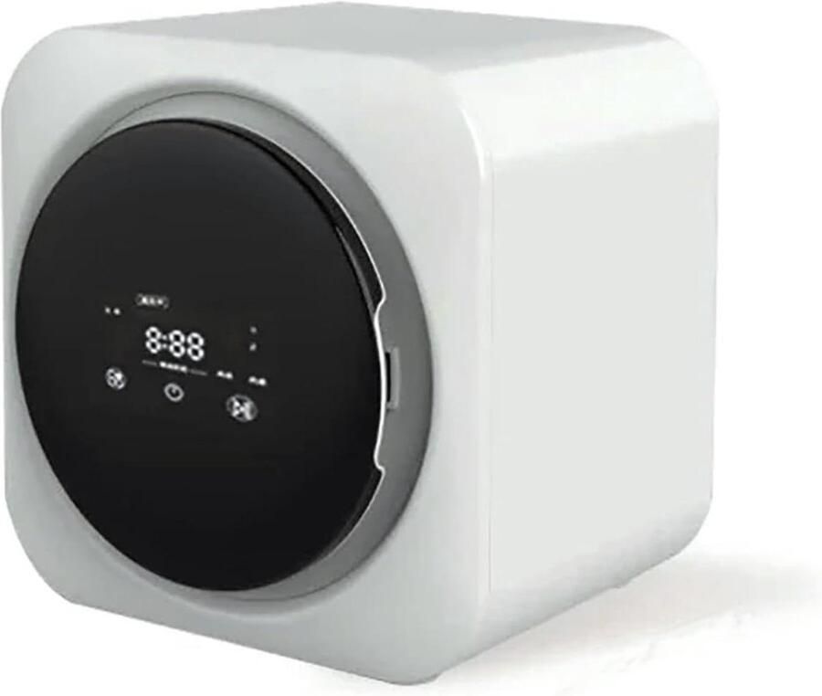 Mini Wasmachine Droger Compacte Waskoker Kleine Wasjes Geïntegreerd Wassen Drogen 3.5L Wit