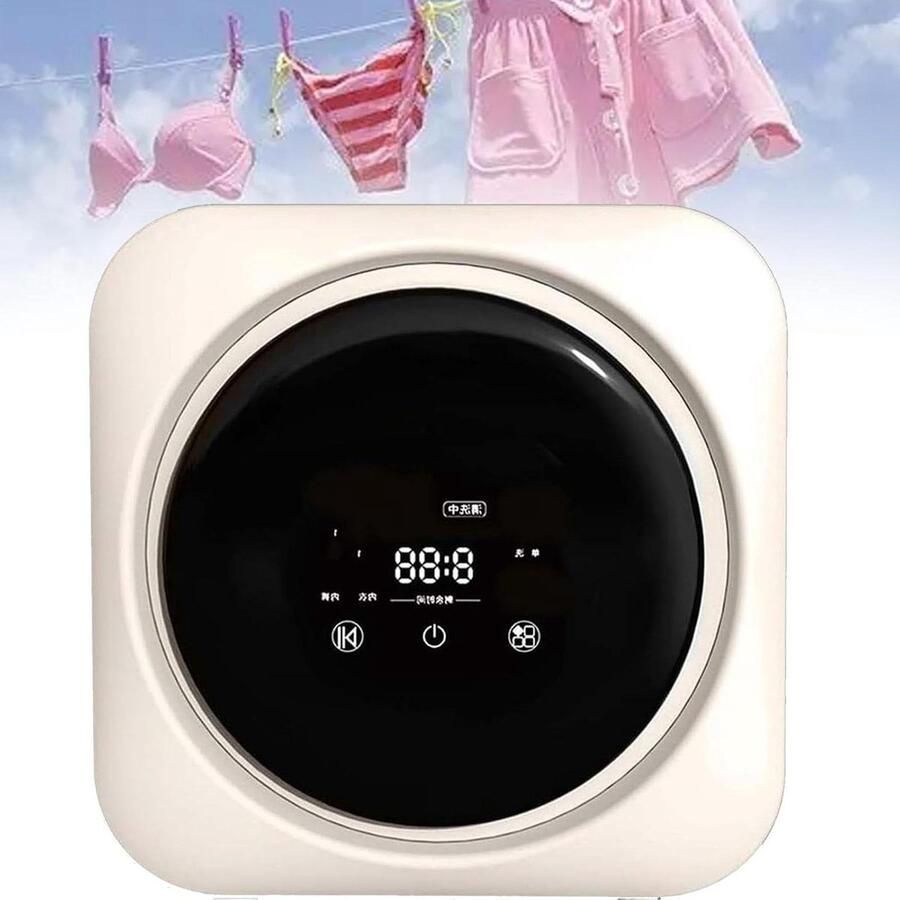 Mini Wasmachine Droger Compacte Wasmachine Centrifuge Kleding Snel Wassen Zelfreinigende Kuip 3.5 Liter Desktop