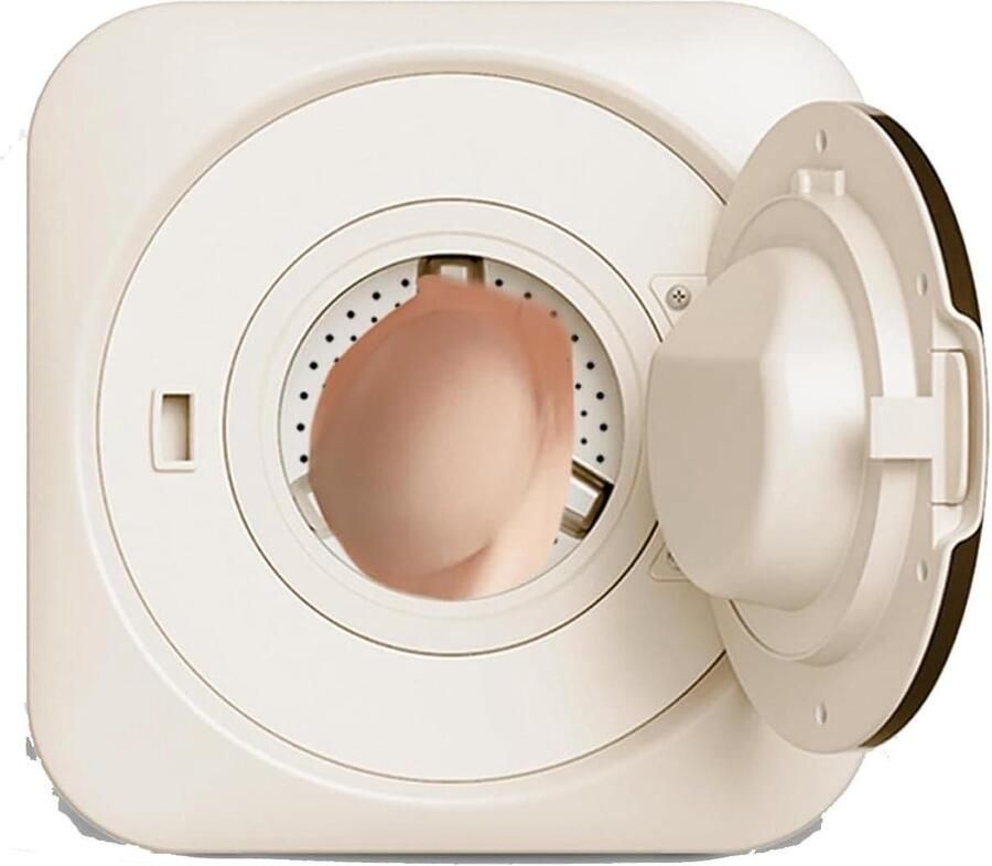 Mini Wasmachine en Centrifuge Compacte Wasmachine Wasdroger Kleine Wasjes Doen Zelfreinigende Trommel 35 Liter Wit