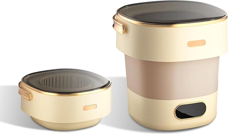 Mini Wasmachine met Centrifuge Voor Kleine Wasgoed Meerdere Programma's snelwassen