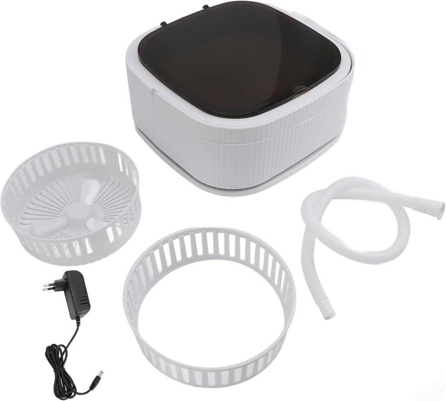 Mini Wasmachine Opvouwbaar Model Kleine Was En Droog 31 x 31 x 16 cm Wit