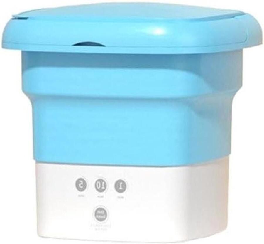 Mini Wasmachine Opvouwbare Wasmachine Kleine Wasjes Aan de muur gemonteerd 4 kg Roze