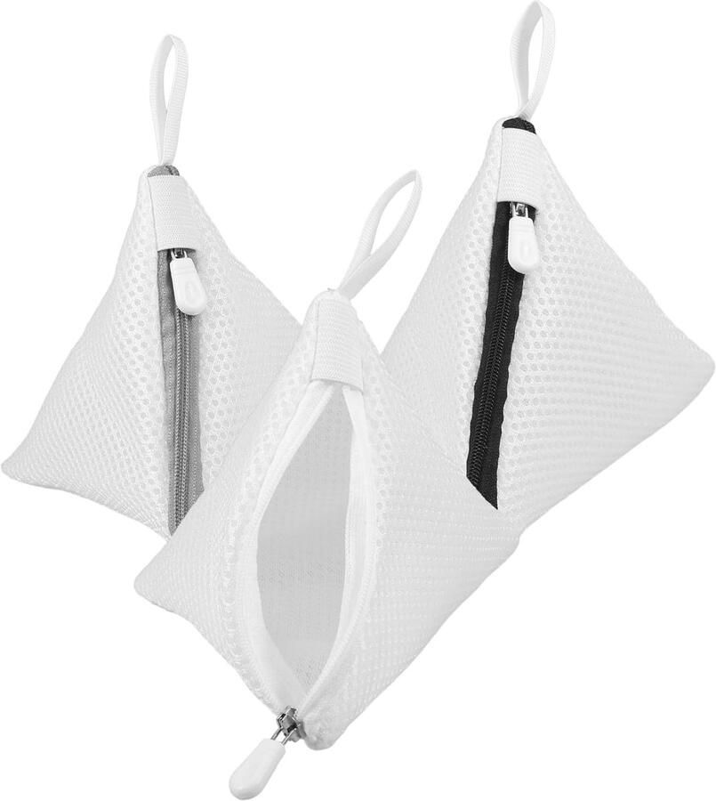 Mini Wasmandjes Kleine Netzakken Kleding Beschermen Fijnmazig Polyester 14x14x14 CM Kleuren