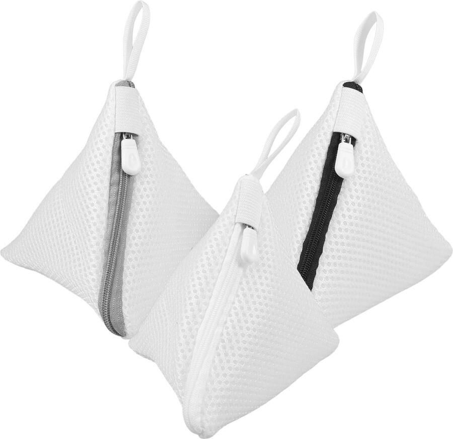 Mini Waszakken Kleine Netzakken Kleding Beschermen Met Ritsontwerp 14x14x14cm Kleuren